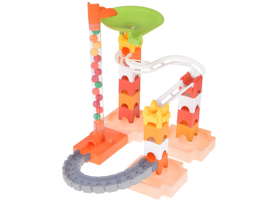 63-piece marble run, marble run, marble slide ZA5980