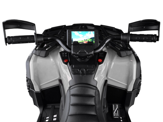Battery-powered quad for children 2 people CAN-AM OUTLANDER 4x4 LED panel PA0326