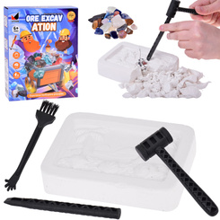 Little archeologist excavation gemstones treasure hunt ZA 5597