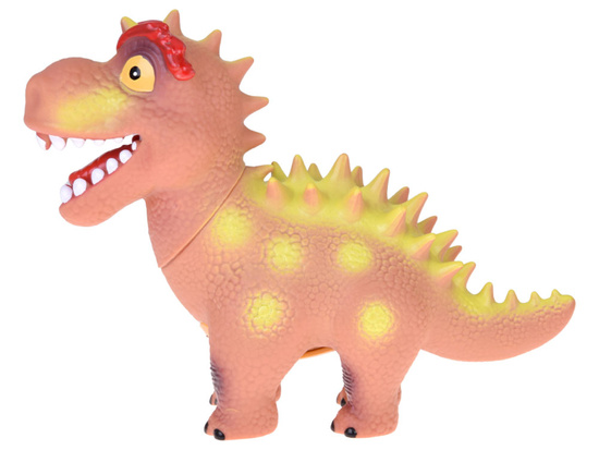 Interactive rubber dinosaur figurine with roaring sound ZA5725