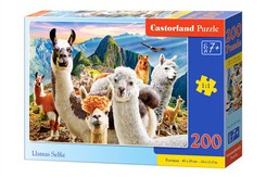 Puzzle 200 pieces Llama Selfie