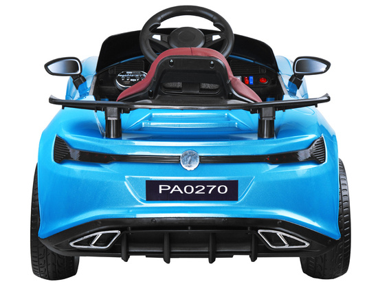 The car is powered by a Convertible battery with the rocking function PA0270