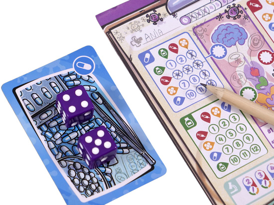 Muduko Exciting Virus Game! Roll&Write GR0822