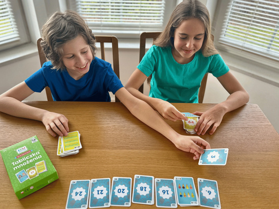 Captain Science EDUseries. Multiplication Table Card Game GR0817