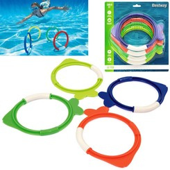 Colorful Bestway Diving Fish 4 pcs 26009