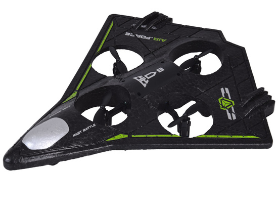 Remote Controlled Lightweight Drone with LED Effects and 360° Stunts RC0751