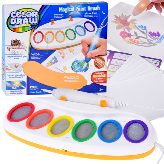 Color Draw LED Magic Water Brush - Light Painting Kit ZA5770