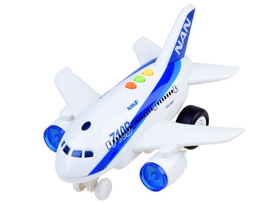 Interactive Plane with sound light ZA2433