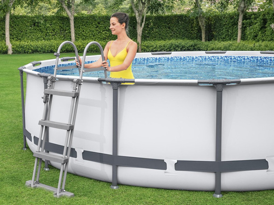 Bestway Frame Pool 427x107cm 10in1 Pump Ladder Cover 56950