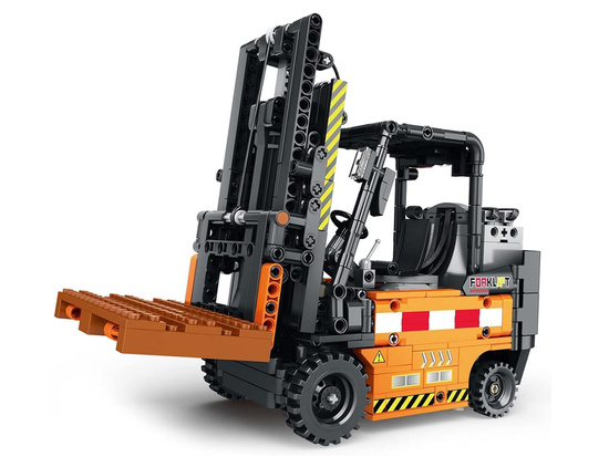 Construction blocks Remote-controlled FORKLIFT, mobile, 722 pieces, ZA5796
