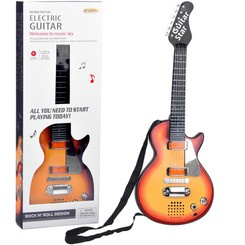 Electric guitar toy for children melodies light + strap IN0169 CI