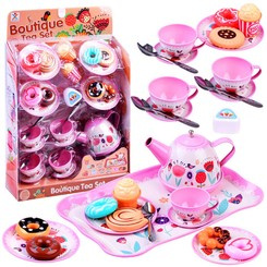 Tea set coffee cups cookies ZA3976