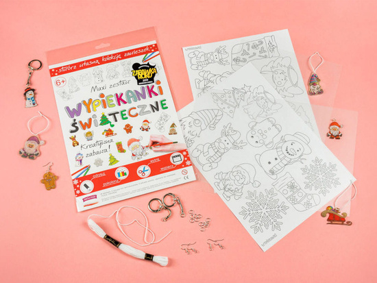 Christmas Baked items, creative fun, shrink foil maxi setZA6132