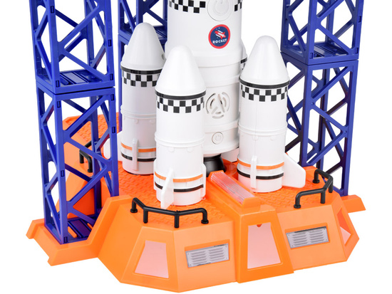 Space Station Rocket Shuttle Projector Set + Figures ZA5455