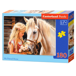 Puzzle 180-elementów  My Friend Horse B-018536