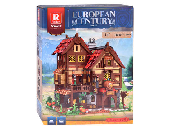 BIG COTTAGE Medieval inn for knights 2868-pieces ZA5803
