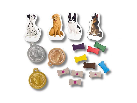 Kapitan Nauka Biegnij, piesku! Gra edukacyjna - logika i spostrzegawczość GR0734