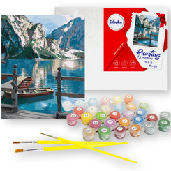 Malowanie po numerach 40x50 cm KHO2763 Górski spokój AP0074