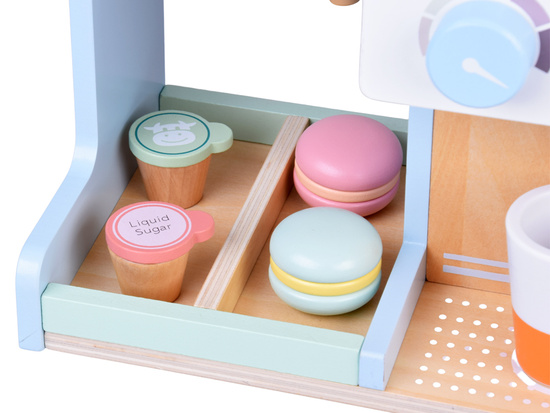Wooden Coffee Shop & Ice Cream Parlor – Dessert and Ice Cream Playset ZA5937