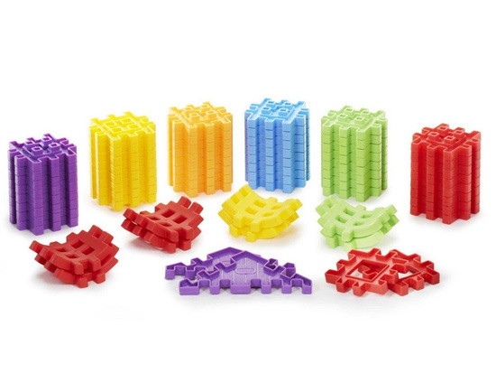 Little Tikes Creative colorful WAFLE blocks 60 pieces + bag ZA5115