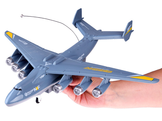Remote-controlled plane with remote control light RC0628