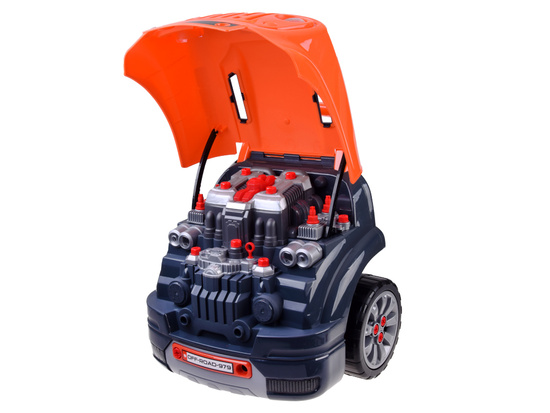 Mechanic Set: Mobile CAR WORKSHOP + light and sound ZA5738