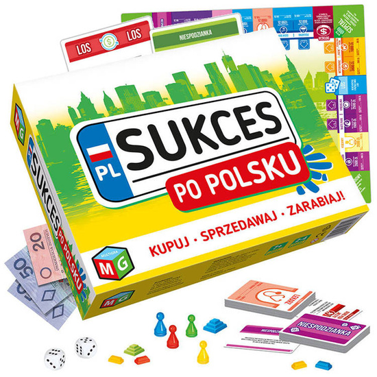Multigra Sukces po Polsku - ekonomiczna gra planszowa GR0565
