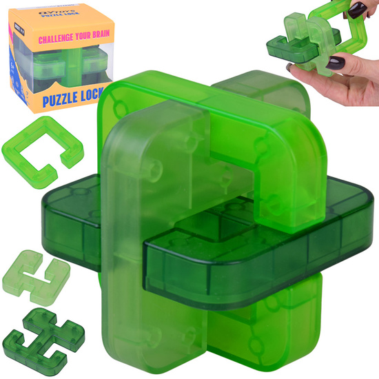 Puzzle Lock Cube – 3D Logic Puzzle Brain Teaser GR0779