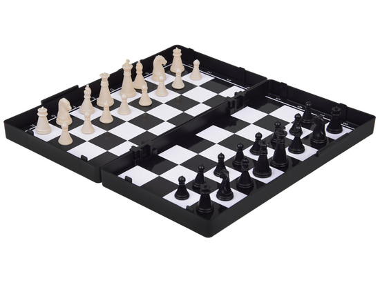 Game set 3in1 chess checkers Chinese MAGNETIC strategic GR0676