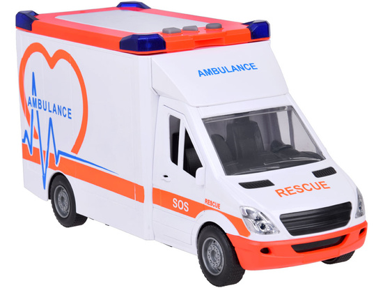 Ambulance Medical Car Emergency Ambulance with Sound Light ZA5217