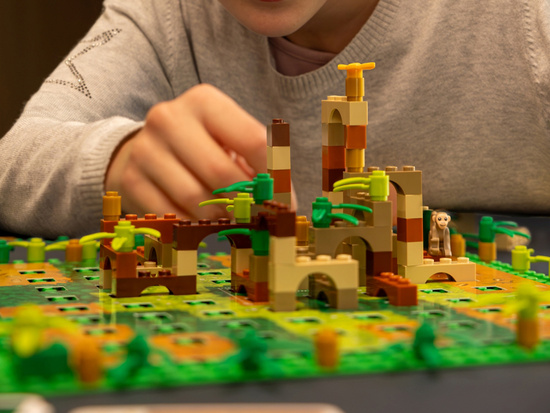 Rebel LEGO Monkey Palace Construction Board Game GR0774