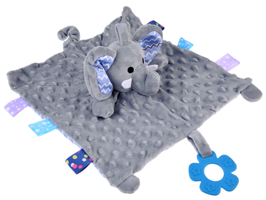 Plush cuddly toy Elephant calming tag ZA4746