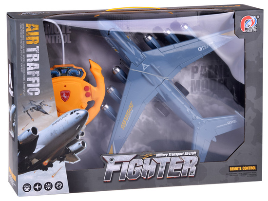Remote-controlled plane with remote control light RC0628