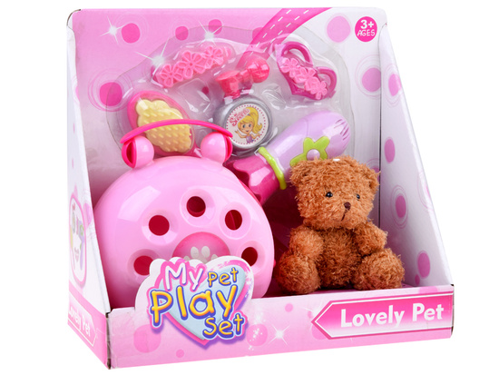 "Little Hairdresser" Set - Teddy Bear Hairdressing Salon - Mini Version ZA1538