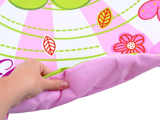 Flower mat with mosquito net for a baby ZA3504