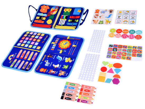 Material educational manipulation book + marker board ZA6024