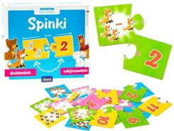 Jawa Gra edukacyjna SPINKI - Dodawanie i odejmowanie GR0310