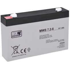 AGM battery 6V/7.2AH sera107