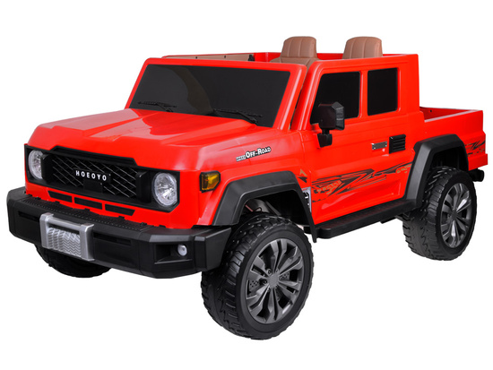 Duże auto  PICKUP na akumulator elektryczne dla dzieci 2os 4x4 paka PA0329