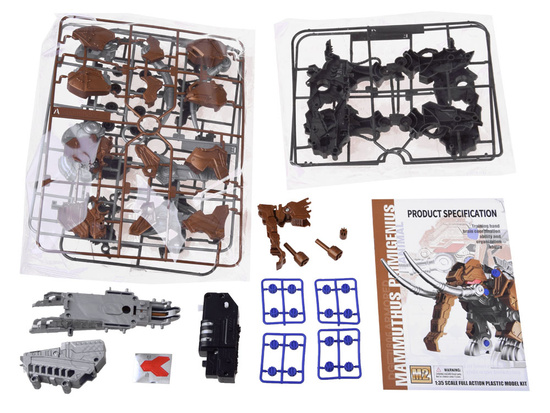 Mammoth mechanical folding model ZA4373