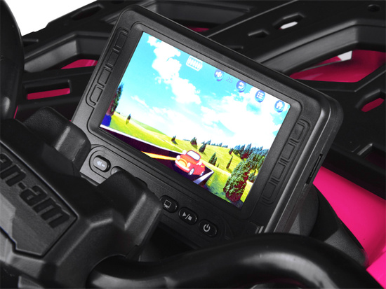 Battery-powered quad for children 2 people CAN-AM OUTLANDER 4x4 LED panel PA0326
