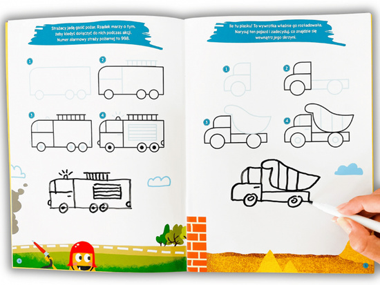 Captain Science Doodles Learn to Draw. Vehicles KS1197