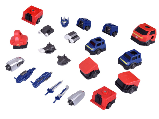 Zabawka Robot Magnetyczny Transformer 2w1– duża figurka – akcesoria ZA6009