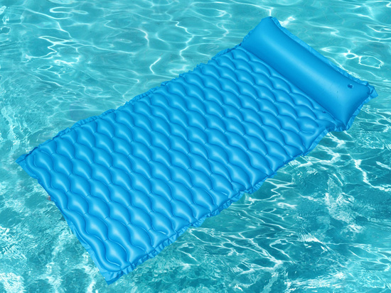 Bestway Inflatable Roll-Up Water Mattress 213x86cm BLUE 44020
