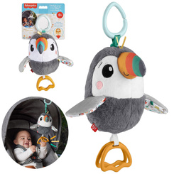Fisher-Price Toucan Flapping Wings Rattle Pendant ZA6034