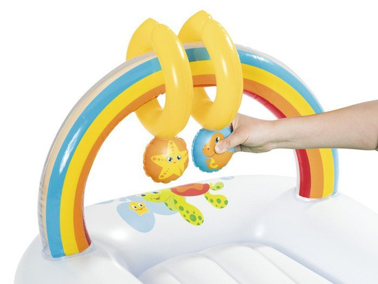 Bestway Inflatable Bathtub, Paddling Pool + Changing Table 2in1 51116