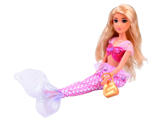 Anlily 2-in-1 Mermaid Princess doll + accessories ZA5708