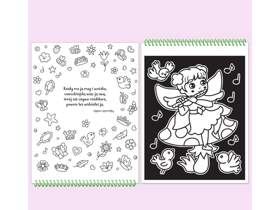 Axiom Velvet Fairies. Touch and Color KS1152