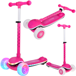 Balance scooter SCOOTER 3-wheel COLORFUL LIGHTS and MUSIC SP0812