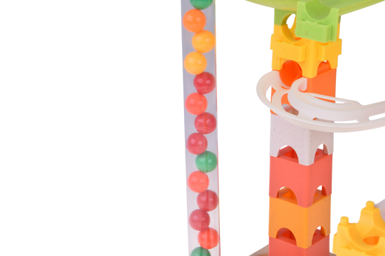 63-piece marble run, marble run, marble slide ZA5980